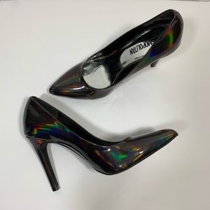 Cosmopolitan Stiletto 6 1/2 Iridescent Slip On
